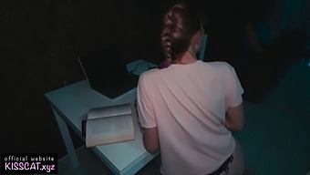 Step Brother'S Pov Of Virgin Sister Tied For Porn Viewing