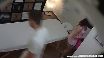 Czech Massage Turns Into Intense Sex On Massage Table