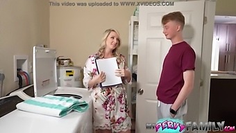 Stepmother Seduces Stepson With Voluptuous Breasts And Oral Pleasure