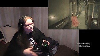 Watch A Sexy Strip Tease While Playing Resident Evil 2 Part 2
