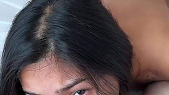 Cumshot On Face And Rough Pussy Fuck With Verified Amateur