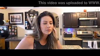 Coco Vandi In Hot Action In Playing Strip Poker With My Sexy Stepmom Part 1