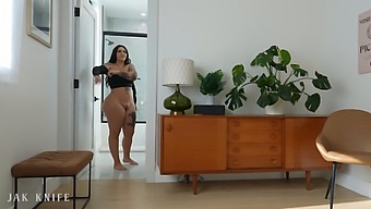 My Roommate Roxanne Roselle Swallowed My Dick With Her Ass And Throat
